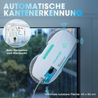 HAUSHOF robot ablaktisztító, automata, elektromos, erős szívóerő 3800Pa, élérzékelés