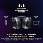 Turtle Beach Stealth 700 vezeték nélküli gaming fejhallgató 80 órás akkumulátor, 60