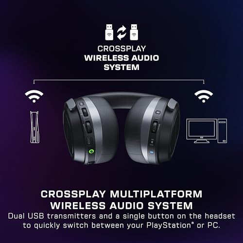 Turtle Beach Stealth 700 vezeték nélküli gaming fejhallgató 80 órás akkumulátor, 60