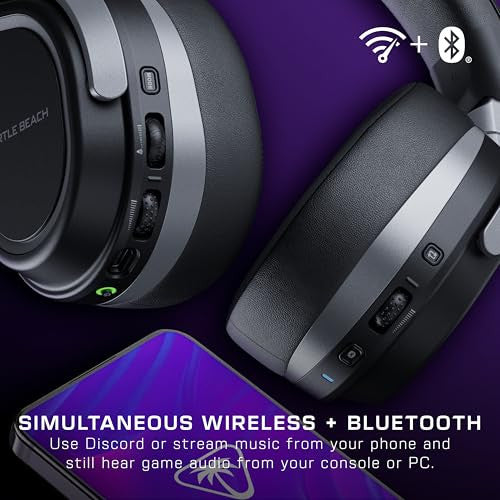 Turtle Beach Stealth 700 vezeték nélküli gaming fejhallgató 80 órás akkumulátor, 60