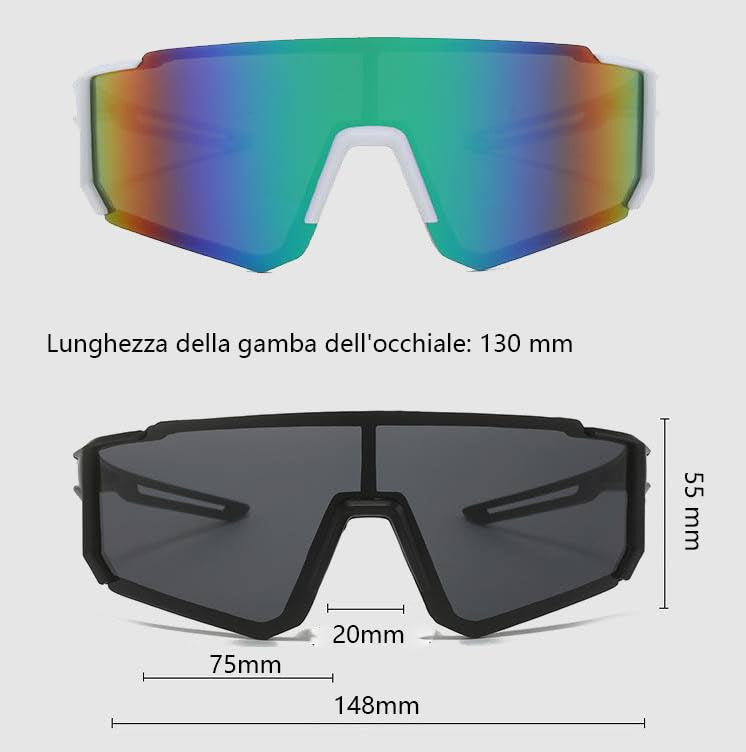 KOMUNJ sport napszemüveg UV400 védelem