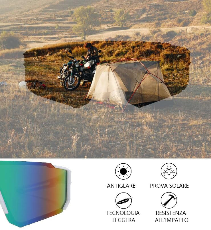 KOMUNJ sport napszemüveg UV400 védelem