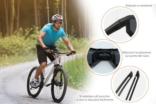 KOMUNJ sport napszemüveg UV400 védelem