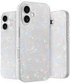 LONLI Hue - iPhone 16 tok fehér gyöngyház