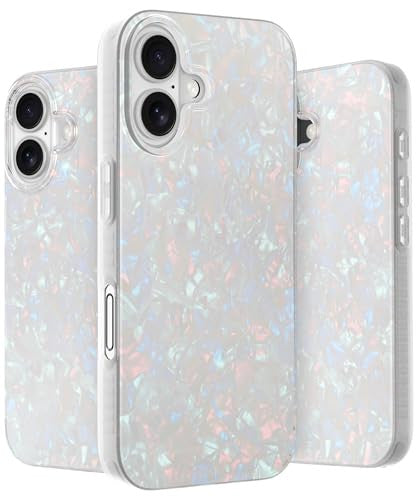 LONLI Hue - iPhone 16 tok fehér gyöngyház