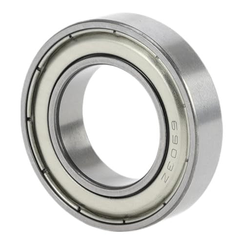 ABSOPRO 6903Zz mélyhornyú golyóscsapágy P6 17x30x7mm kenve, dupla fém tömítés, ezüst