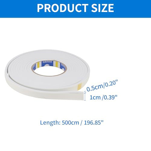 ABSOPRO 0,39"x0,20"x16,40ft javítószalag 1 darabos, fehér