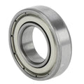 ABSOPRO 6901Zz mélyhornyú golyóscsapágy P6 12x24x6mm kenve, dupla fém tömítés, ezüst