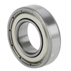 ABSOPRO 6901Zz mélyhornyú golyóscsapágy P6 12x24x6mm kenve, dupla fém tömítés, ezüst