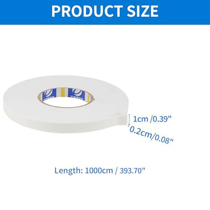 ABSOPRO 0,39"x0,08"x32,81ft javítószalag fehér, 1 darabos