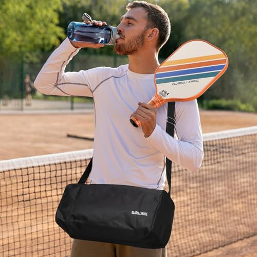 Pickleball ütőkészlet 2 darabos, üvegszálas felület, 13 mm PP méhsejt mag, 4 beltéri