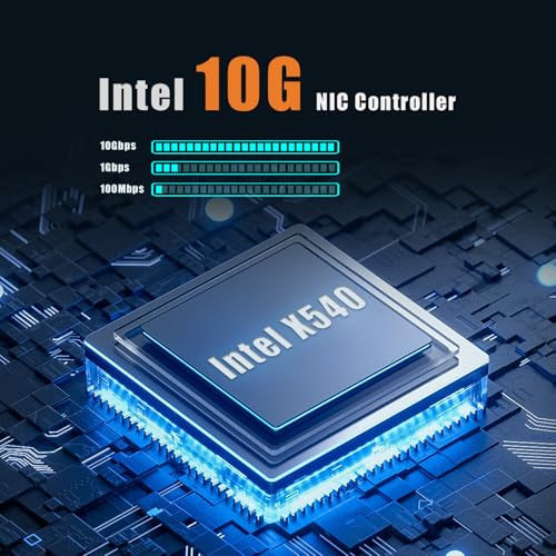GLOTRENDS ST7215 1-port 10Gb RJ45 ethernet hálózati kártya Intel X540 vezérlő, PCIE