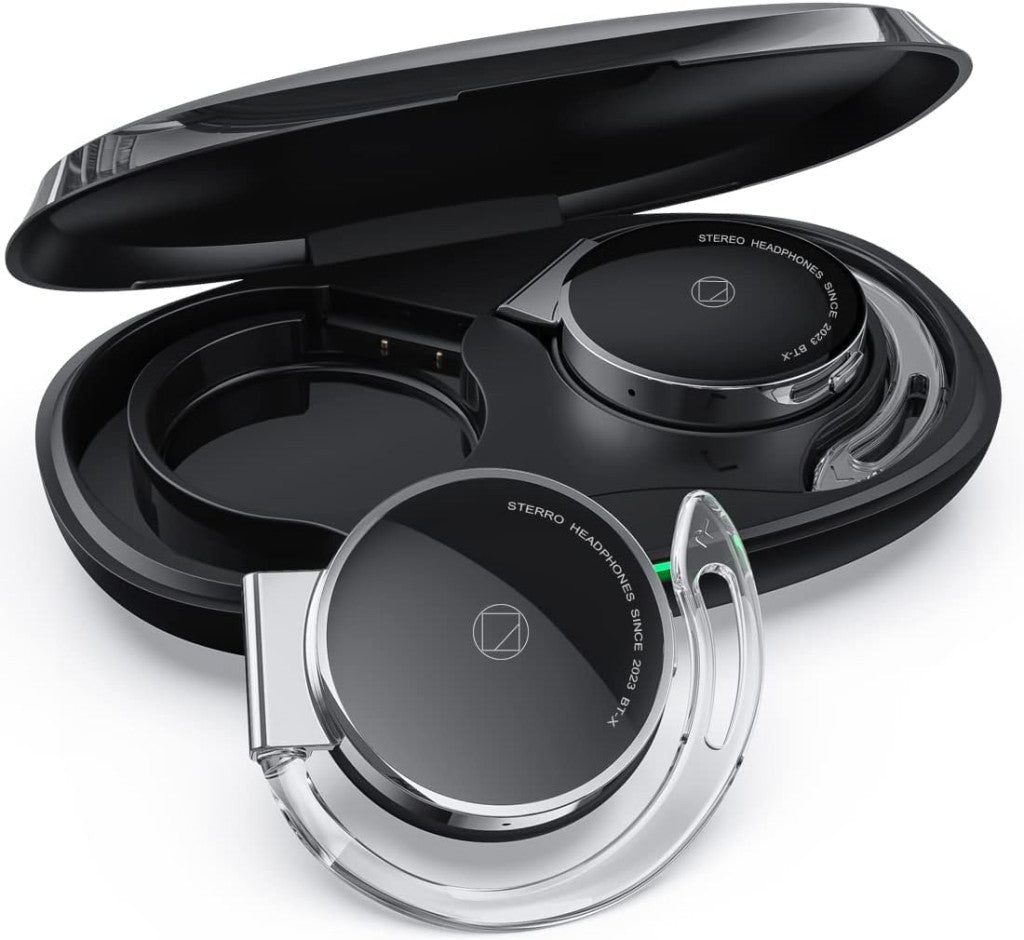 On Ear fülhallgató Bluetooth 5.3, Open Ear vezeték nélküli, Clip On sport headset 4