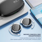 On Ear fülhallgató Bluetooth 5.3, Open Ear vezeték nélküli, Clip On sport headset 4