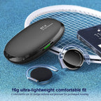 On Ear fülhallgató Bluetooth 5.3, Open Ear vezeték nélküli, Clip On sport headset 4