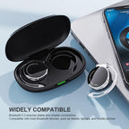 On Ear fülhallgató Bluetooth 5.3, Open Ear vezeték nélküli, Clip On sport headset 4