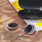 On Ear fülhallgató Bluetooth 5.3, Open Ear vezeték nélküli, Clip On sport headset 4