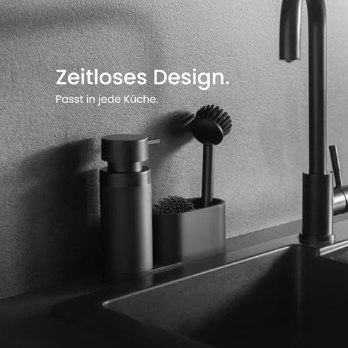 Black Sweden Home® mosogató rendező műkőből fekete