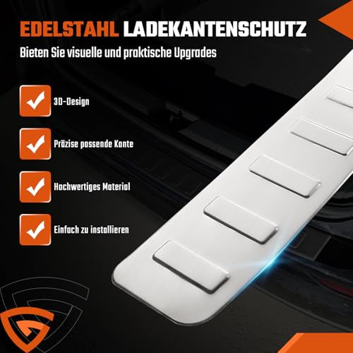 VW Tiguan 2 és Allspace 2016-2024 rozsdamentes acél küszöbvédő