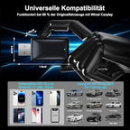 Quilted Northern Wireless Carplay Adapter 2 az 1-ben CarPlay/Android Auto Type-C
