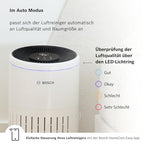 Bosch Air 4000i légtisztító okos, 62.5 m², 99% szűrés, 300 m³/h, kijelző, app