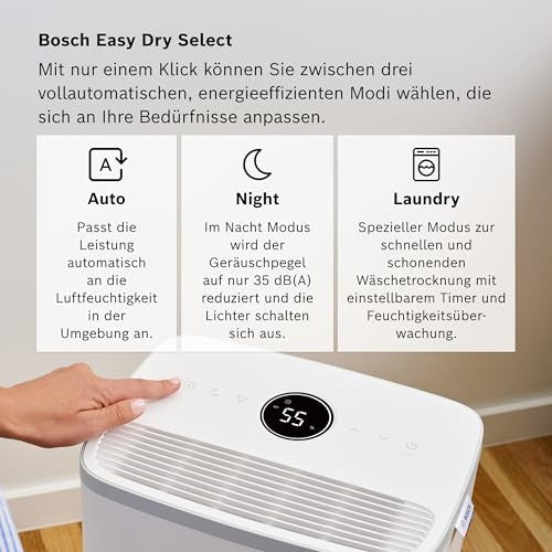 Bosch Dry 2000 páramentesítő hatékony, csendes