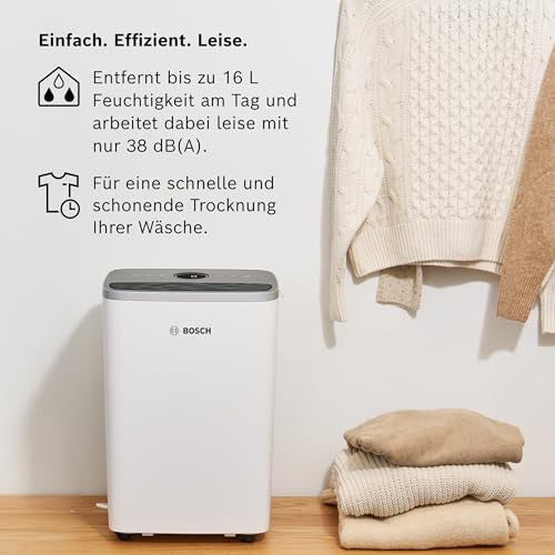 Bosch Dry 4000 páramentesítő könnyű, hatékony, csendes, tökéletes otthonra és