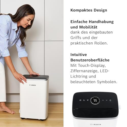 Bosch Dry 4000 páramentesítő könnyű, hatékony, csendes, tökéletes otthonra és