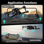 Toladrone TD12LCD drón LCD kijelzős távirányítóval kamerás, felnőtteknek, kefe
