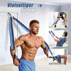 ALongSong fitneszszalag készlet 6 darabos 20-180 lbs vagy 20-240 lbs, pilates rúd
