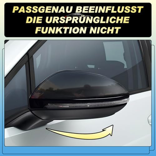 VW Golf 8 MK8 2019-2021 tükörház fényes fekete