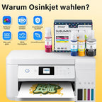 Osinkjet szublimációs tinta Epson Ecotank kompatibilis ET-2876, ET-1810, ET-2826