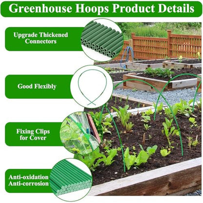 Polytunnel növényalagút magaságyáshoz 18 darabos