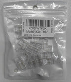GTIWUNG COB 2 Pin 8mm csatlakozó készlet 4 darabos L alakú és 12 darabos egyenes