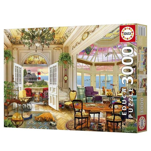 Educa - 3000 darabos puzzle felnőtteknek Élet a parton