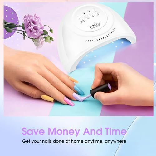 JODSONE UV LED körömlámpa 30 LED-es körömszárító automatikus érzékelő, 3 időzítő