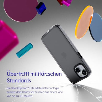 RhinoShield JellyTint MagSafe kompatibilis átlátszó tok iPhone 16e, kiváló mágneses