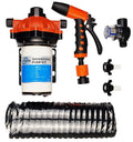 NAVPOWER 12V mosókészlet 70 PSI, 18,9 L/min, nyomáskapcsolóval, tömlő, szűrő