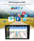 CAMECHO Android 13 [2G+64G] autórádió VW Tiguan 2010-2017 9 colos kijelzővel, vezeték