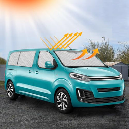 JinsenTGG 9 darabos technológiai hőszigetelő szőnyeg készlet Citroen Jumpy LWB