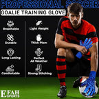 EFAH SPORTS kapuskesztyű gyerekeknek és felnőtteknek kék, méret 4, 6-9 éveseknek