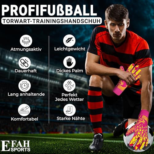 EFAH SPORTS kapuskesztyű gyerekeknek és felnőtteknek rózsaszín, 5-ös méret, 9-12