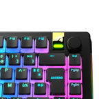 Glorious Gaming GPBT Aura RGB billentyűsapka puding stílus, dupla lövésű PBT
