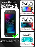 Orzly hordtáska Nintendo Switch 2 2025 konzolhoz, 7,9 hüvelykes képernyővédő, kemény