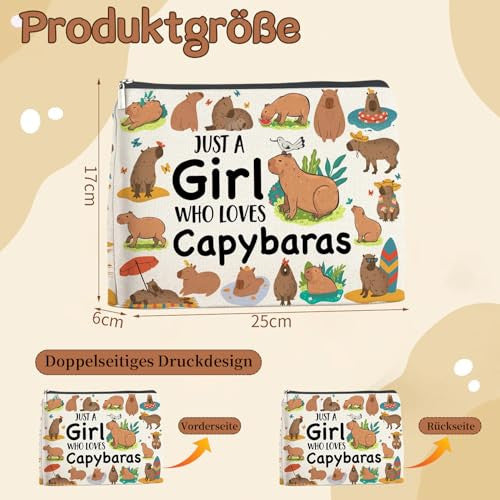 Capybara sminktáska lányoknak B