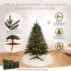 Pure Living műfenyő prémium osztály, 120 cm tesztgyőztes, természetes hatású, sűrű
