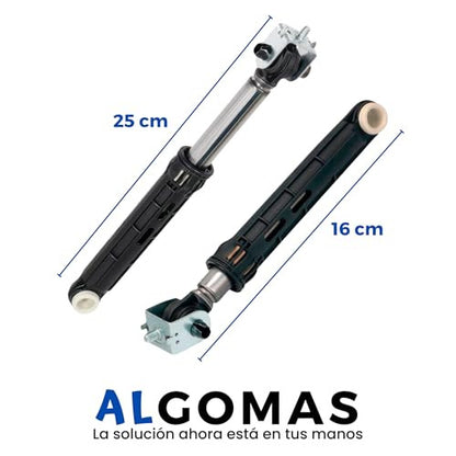 ALGOMAS® 2 darabos lengéscsillapító mosógéphez 100N, ?10/13 mm, 160-255 mm