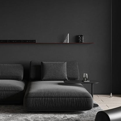 Alened fekete vinyl fólia matt 60x500cm öntapadós, vízálló, eltávolítható