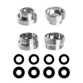 4 darabos csapadapter készlet, M16-M22, M18-M22, M20-M22, M22-M22 külső menetes
