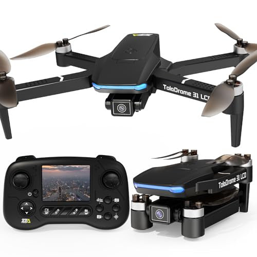 Toladrone TD31LCD drón LCD kijelző, digitális képátvitel, távirányító, kefe nélküli